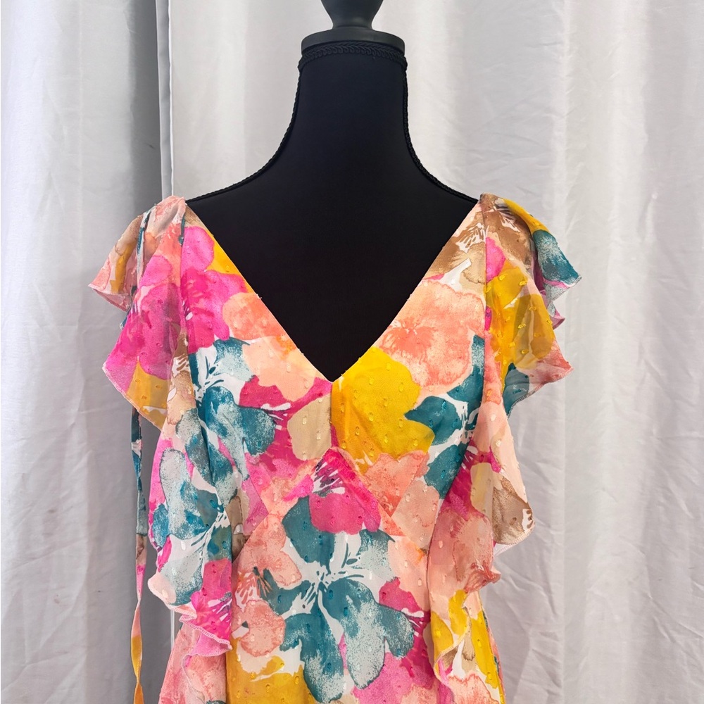 Women Cato Polyester Floral Dress
